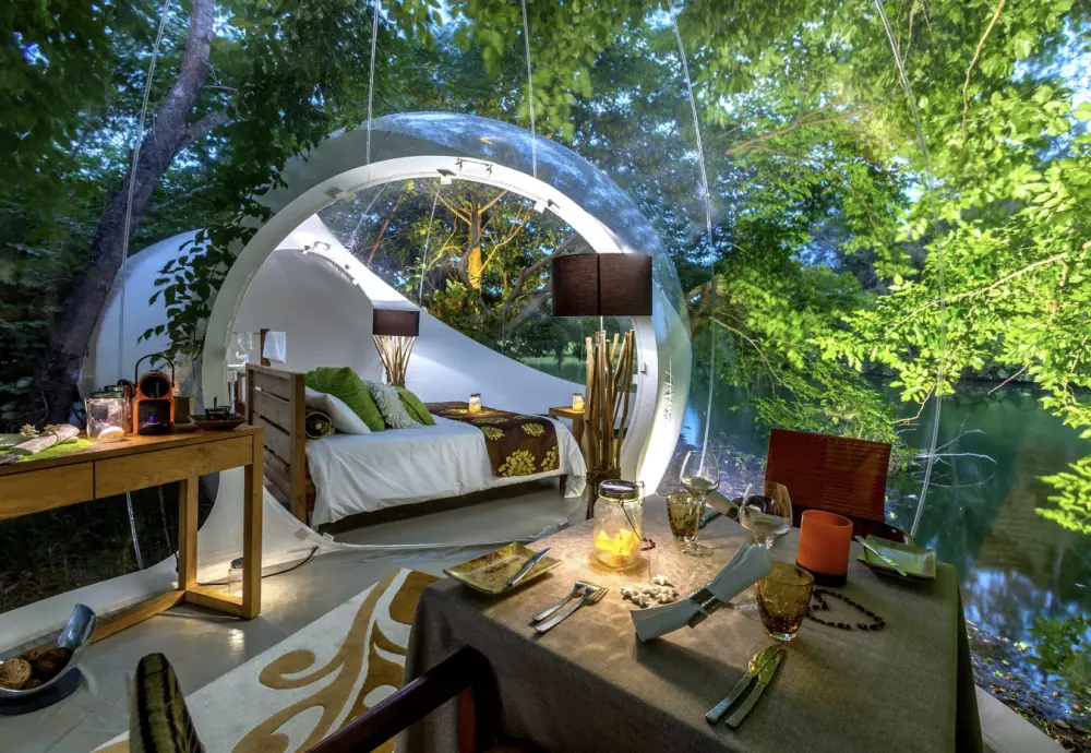 luxury bubble tent