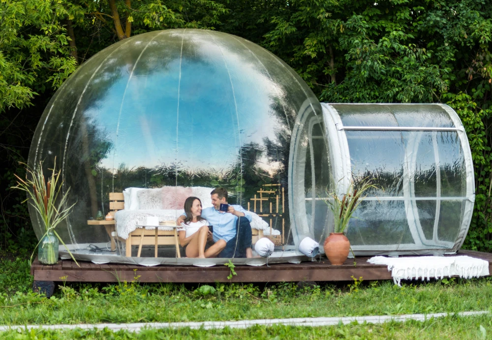 bubble tent stargaze